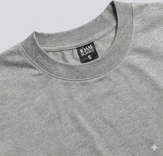 IOAM® Blanks TECH TEE OVERSIZE GRIS JASPEADO