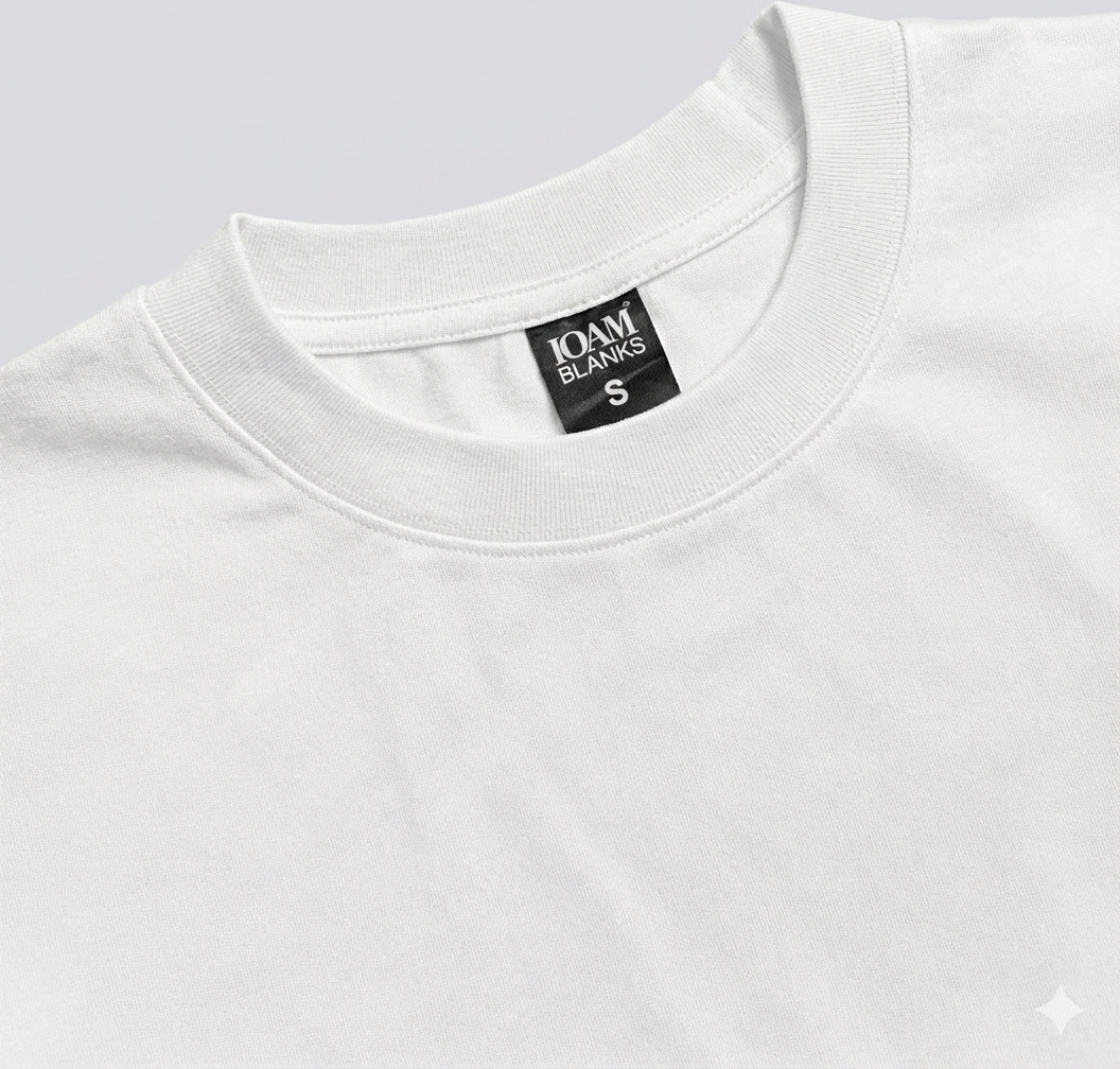 IOAM® Blanks TECH TEE OVERSIZE BLANCO
