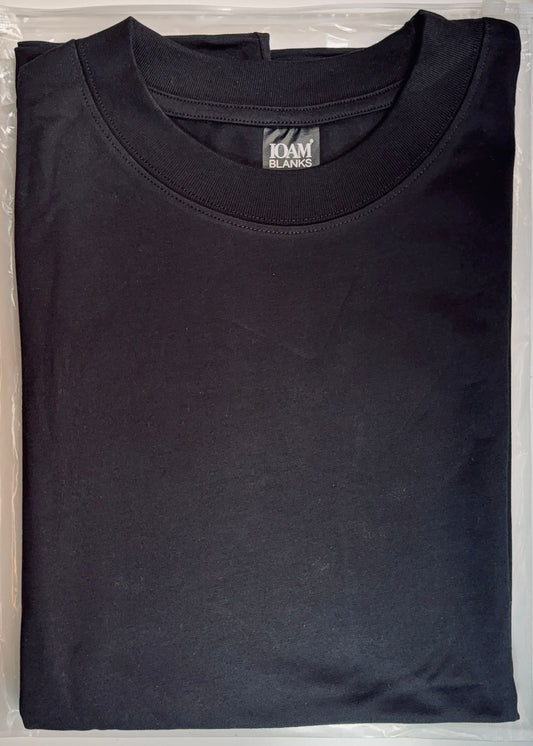 IOAM® Blanks TECH TİŞÖRT OVERSIZE SİYAH